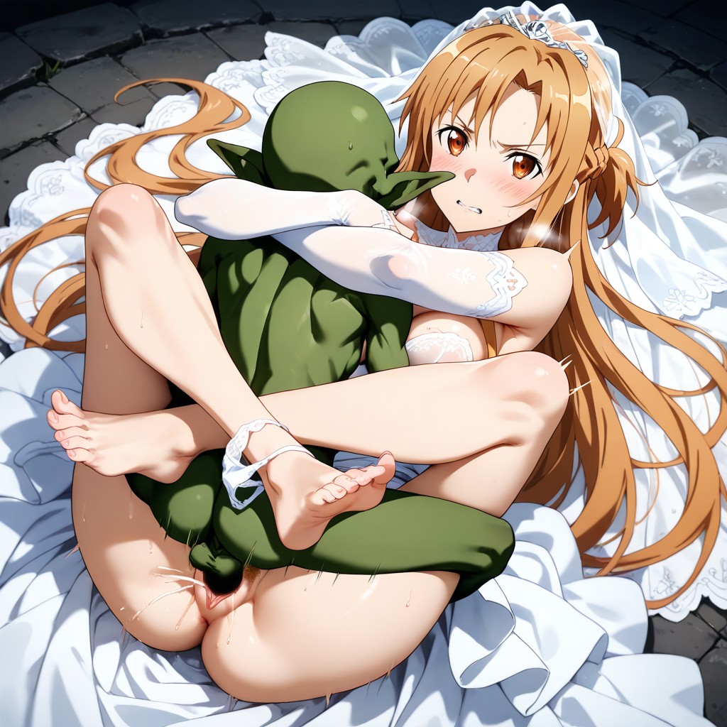 Leg Lock, Look At Viewer, Wide Eye Open Porno IA Hentai