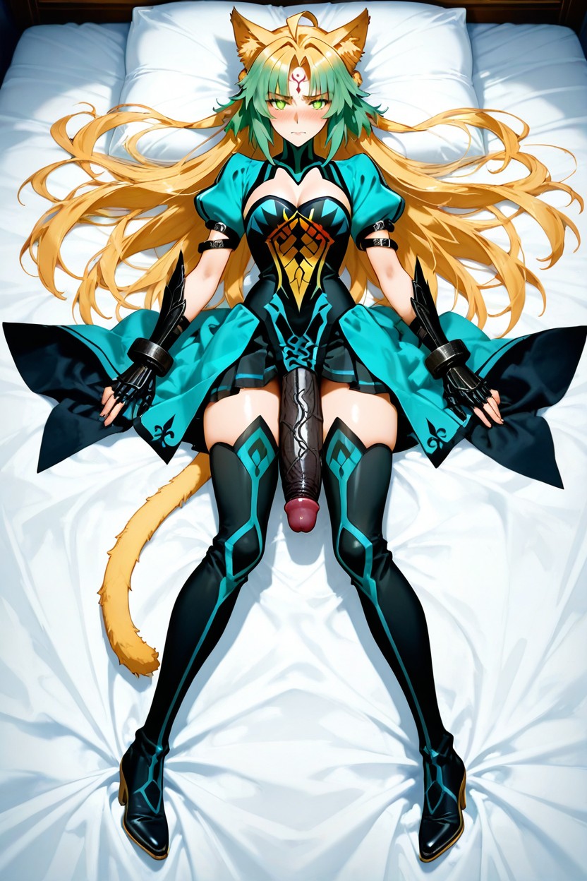 Cinematic Lighting, Protective Dark Brown Fingerless Gauntlets, Perfect Sexy Figure Porno IA Hentai