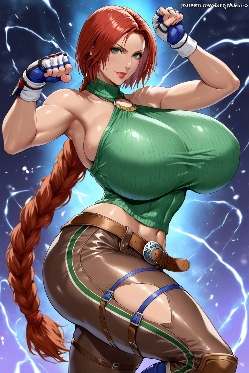 Bare Shoulder, 25+, Figure Du Sablier Porno IA Hentai