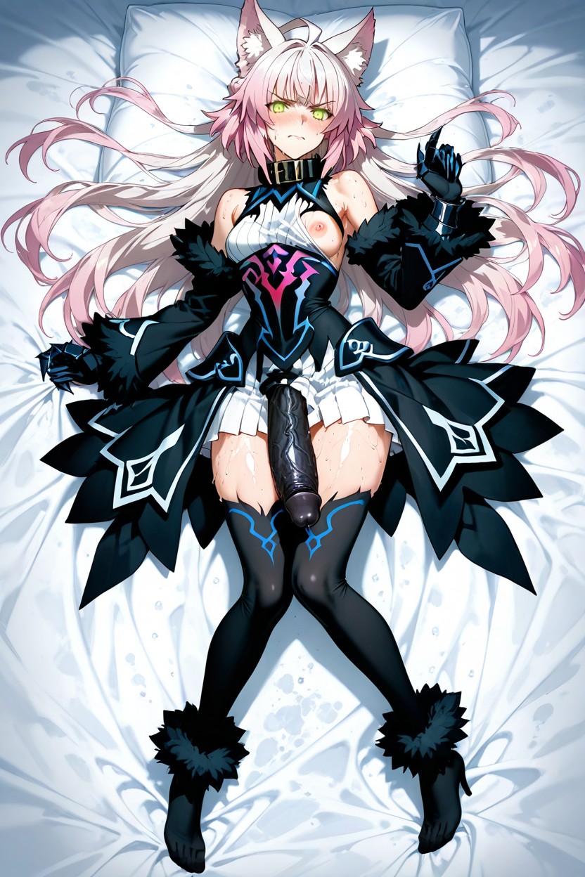Detailed Hands, Dakimakura Style, Perfect Sexy Figure Hentai AI Porn