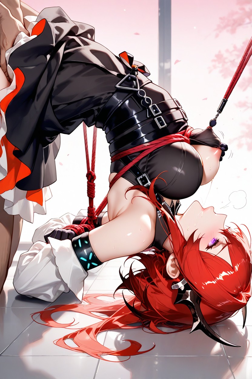 Black Mechanical Waist Ornaments, Bdsm, 25+ Porno IA Hentai
