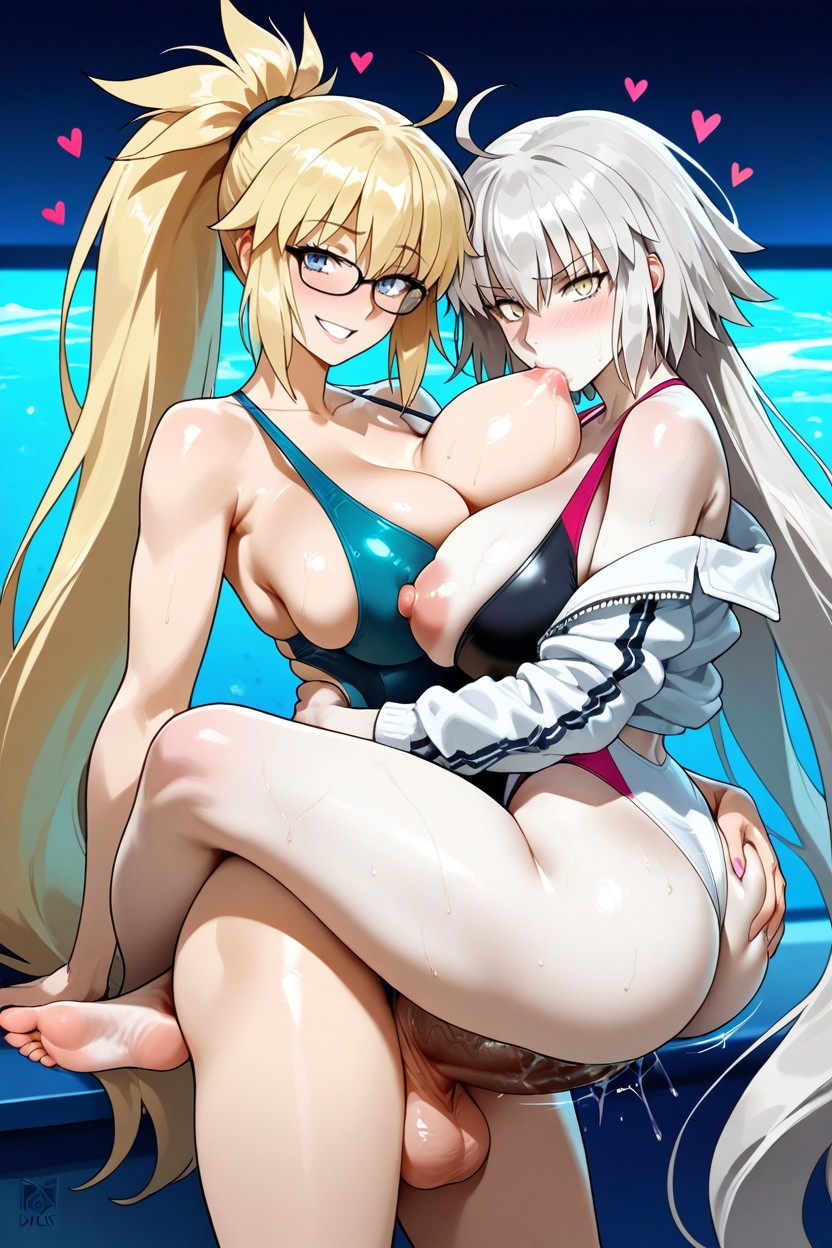 2 People, Huge Black Penis, 25+ Hentai AI Porn