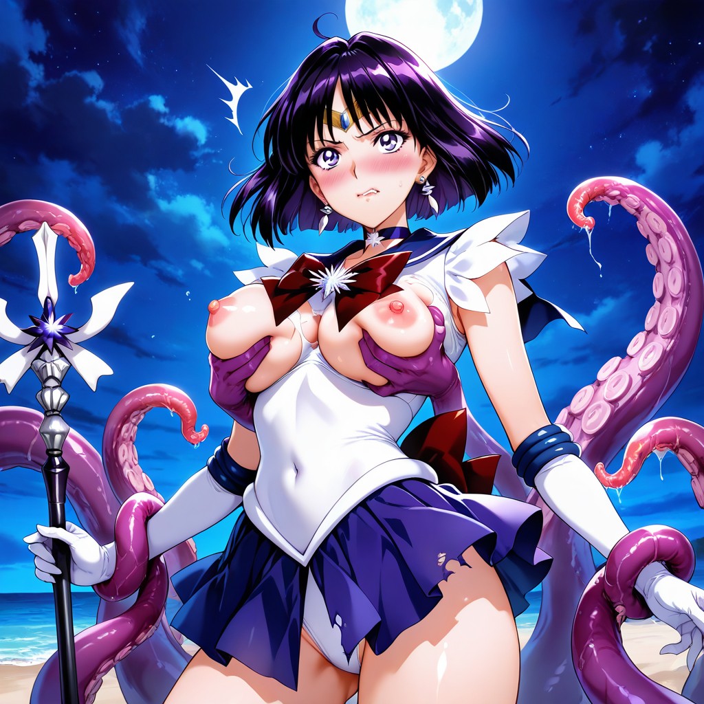 Tight Firm Rounded Breasts, Official Art, 25+ Hentai AI Porn