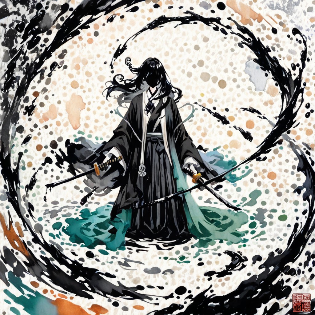 Minimal Rendering, Visual Emphasis On Movement Rather Than Detail, Swirling Motion Hentai AI Porn