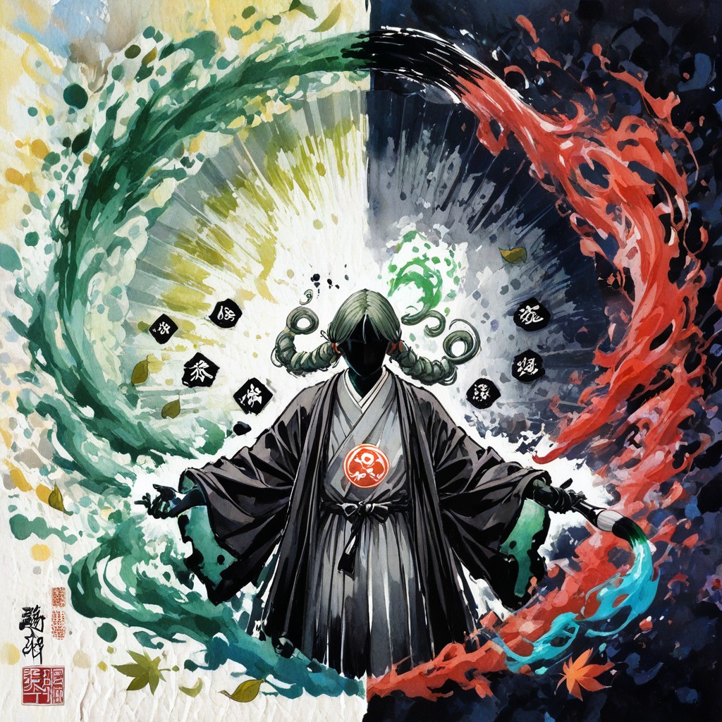 Epic Action, Robes Fluttering, Raw Production Artwork Hentai AI Porn