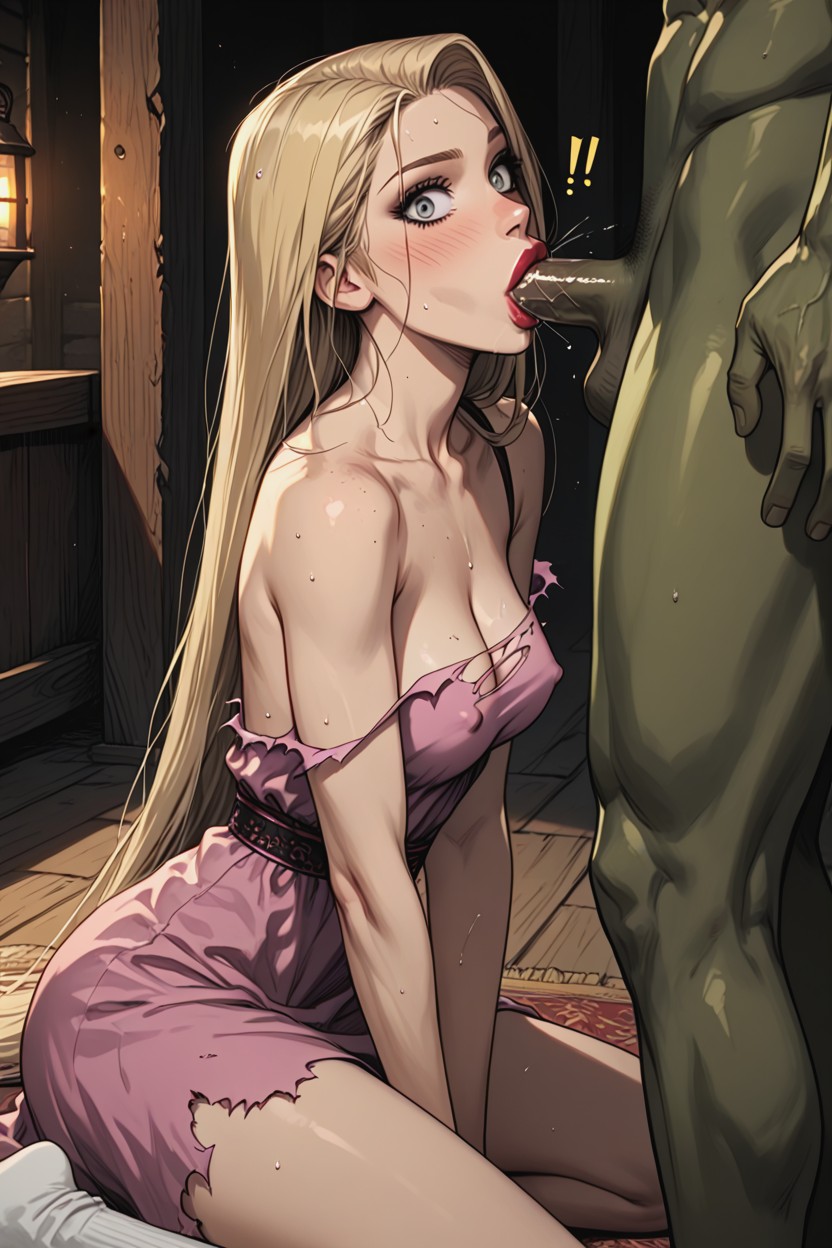 Rapunzel, On Carpet, 25+ Hentai AI Porn
