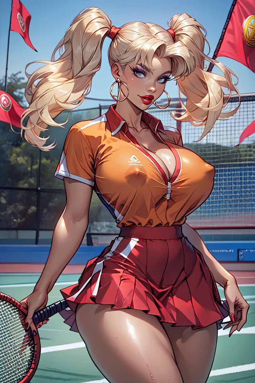 Puffy Breast, High Resolution, Hourglass Figure Hentai AI Porn