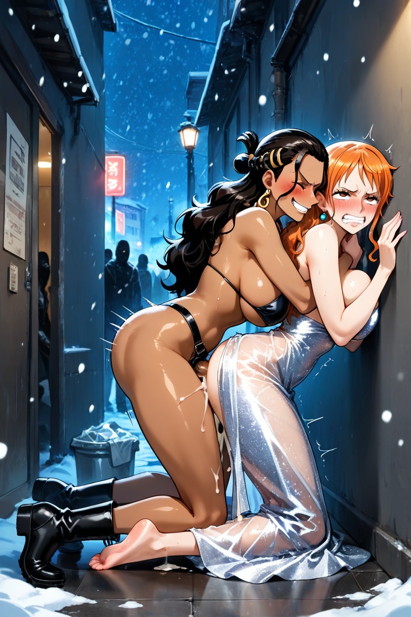 Yuri, Trash Around, Wild Sex Hentai AI Porn