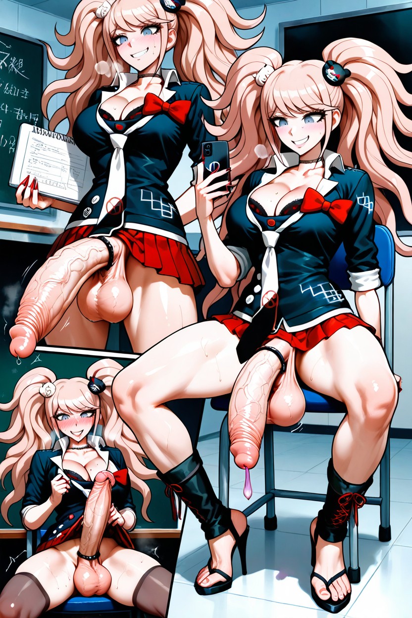 Cock Hanging, Sexy Feet, Lewd Face Hentai AI Porn