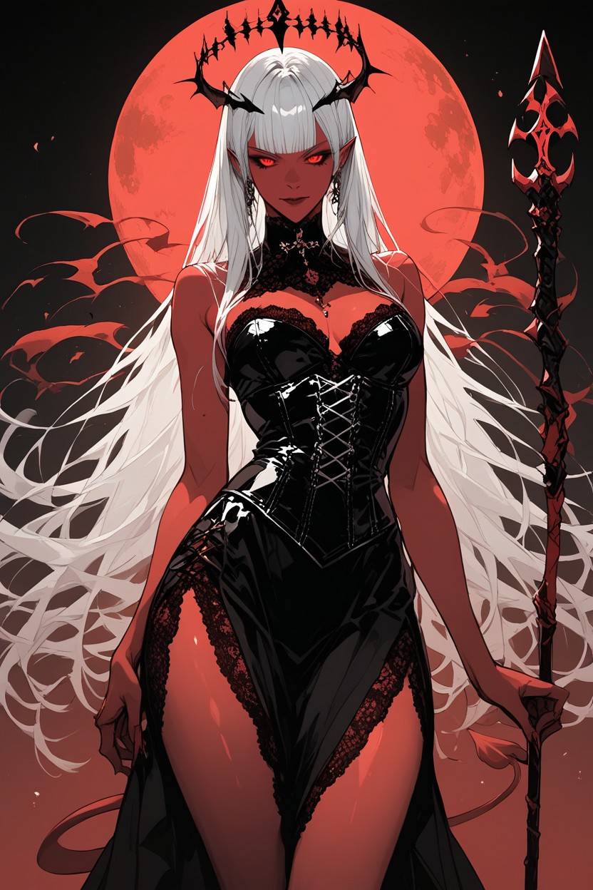 Detailed, 18+, Red Eyes Hentai AI Porn