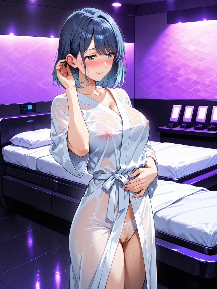 25+, Side View, In Heat Hentai IA