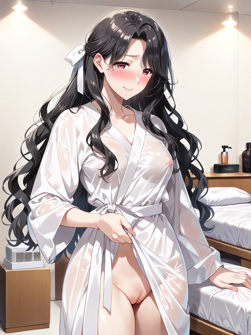 Collarbone, Mayumi Saegusa, Erect Nipple Hentai AI Porn