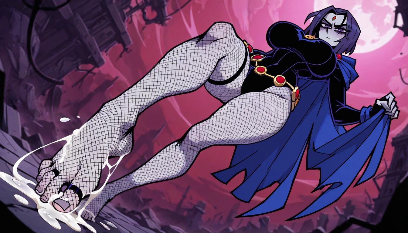 Foot Lifted, Massive Breasts, Curvy ヘンタイAIポルノ