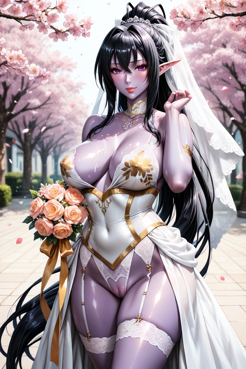 Purple Skin, Beautiful And Aesthetic, Chloe From Kuroinu Hentai IA