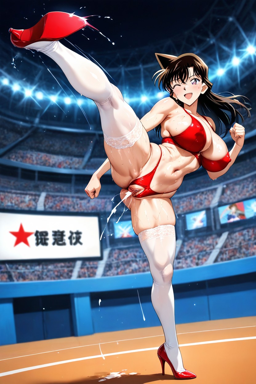 Vaginal Opening, Full Face, Sweaty Hentai AI Porn