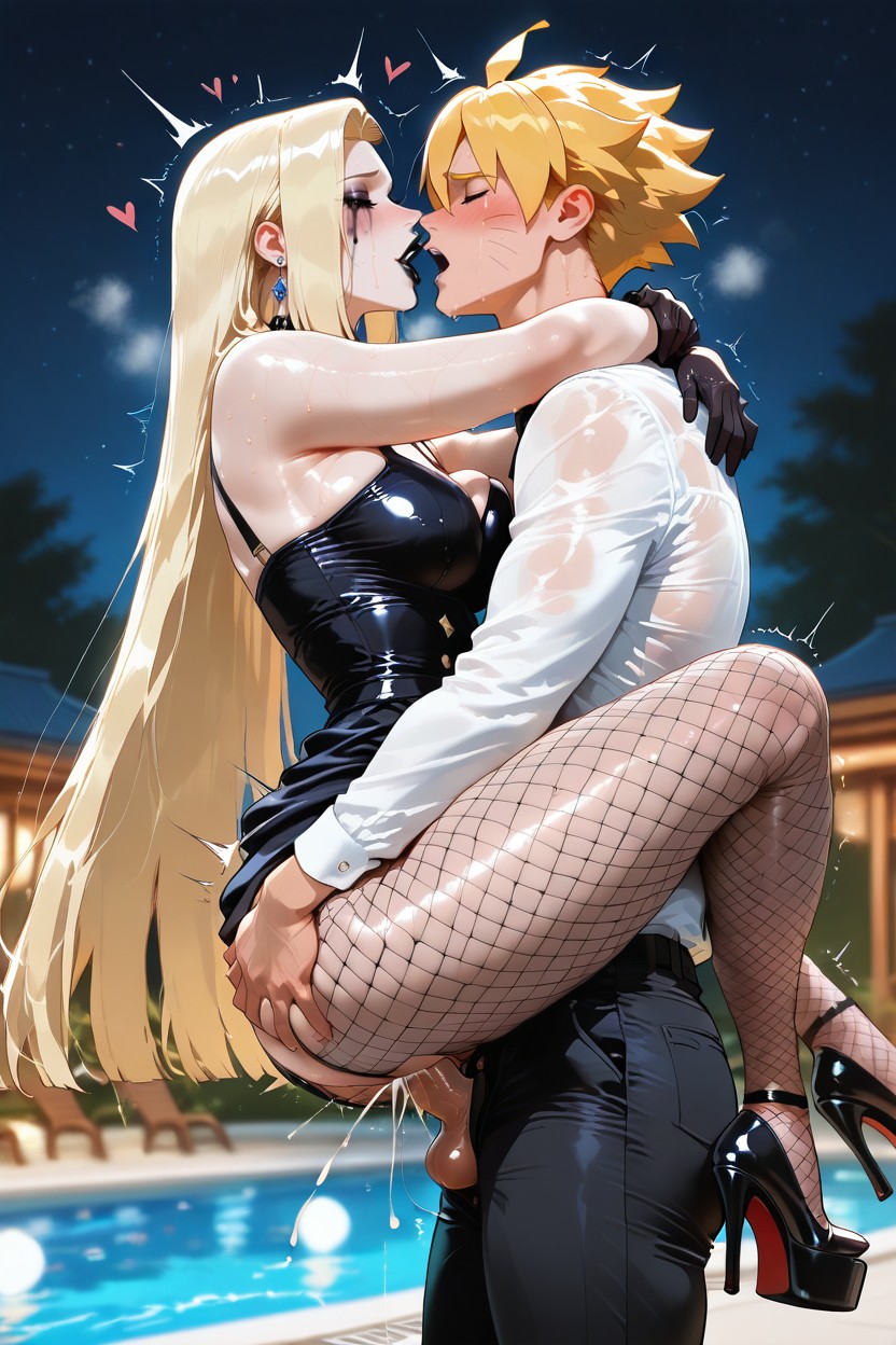 Night, Penetration, Open Eyes Hentai AI Porn