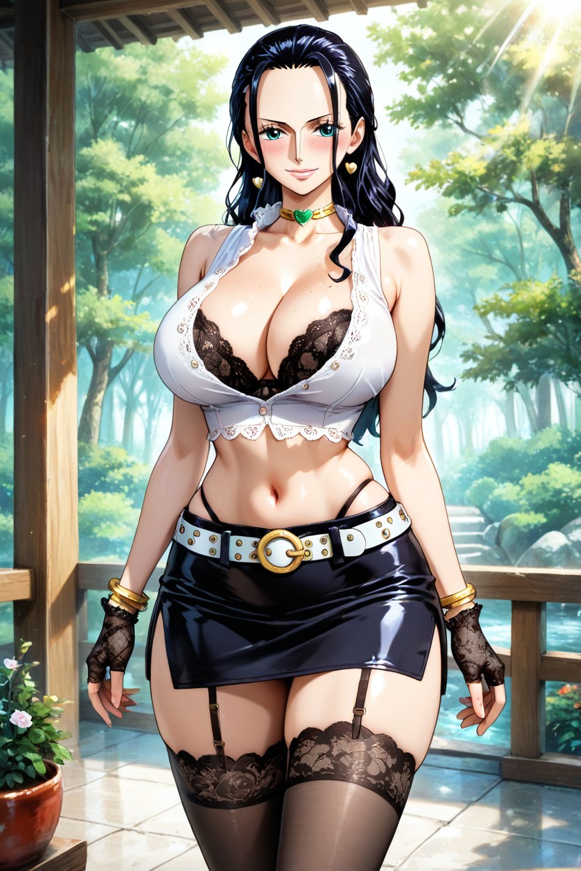Hearts Of A Woman In Love, Lace Top, Perfect Body Hentai AI Porn