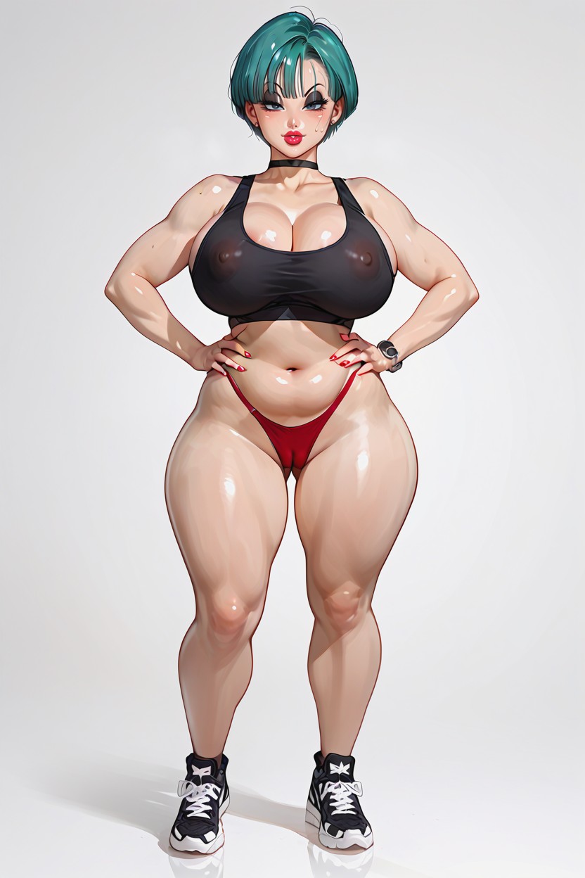 Massive Ass, Thick Thighs, Full Body Hentai AI Porn