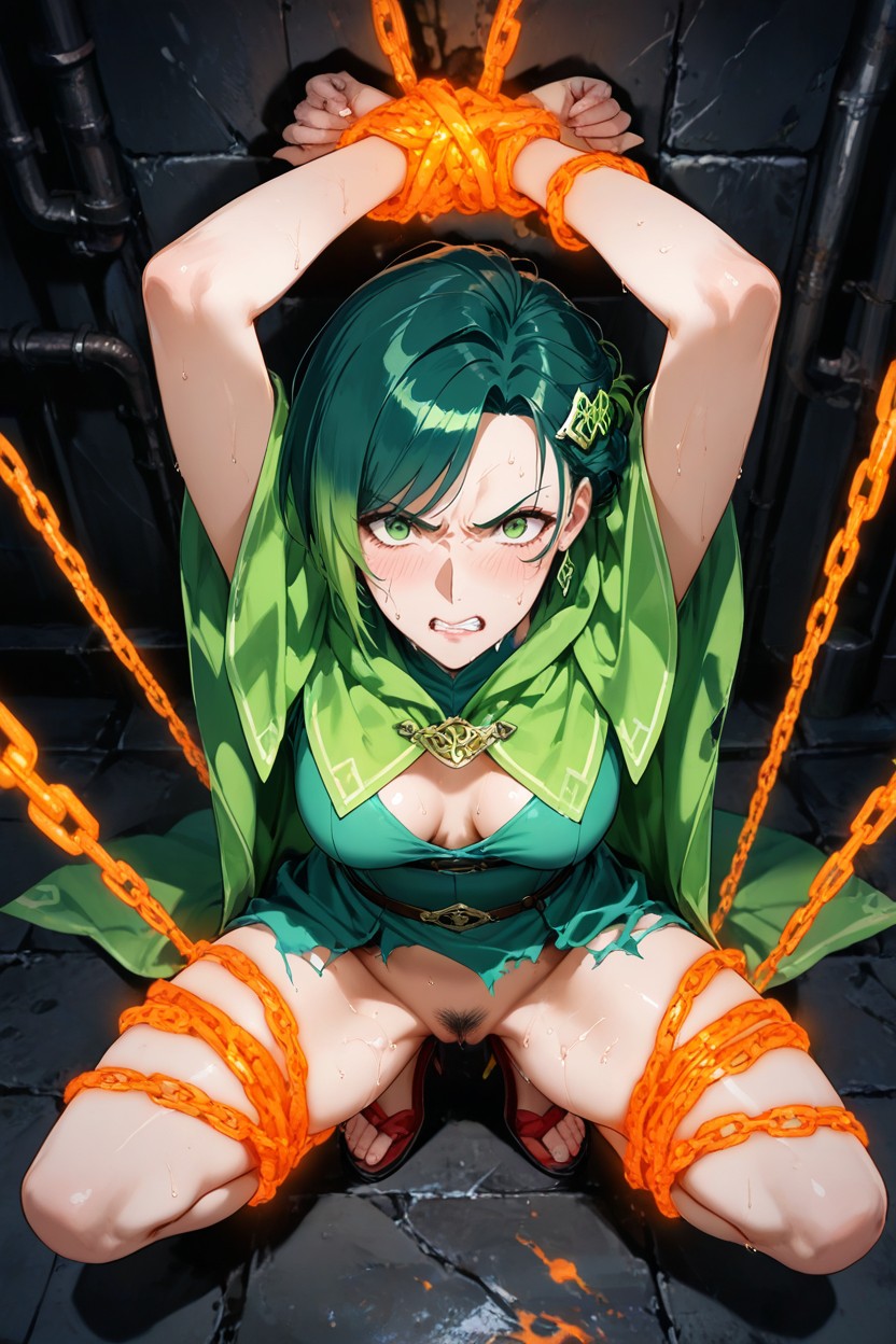 Sweat And Grime, Soft Rounded Tip, Corte Pixie Hentai IA