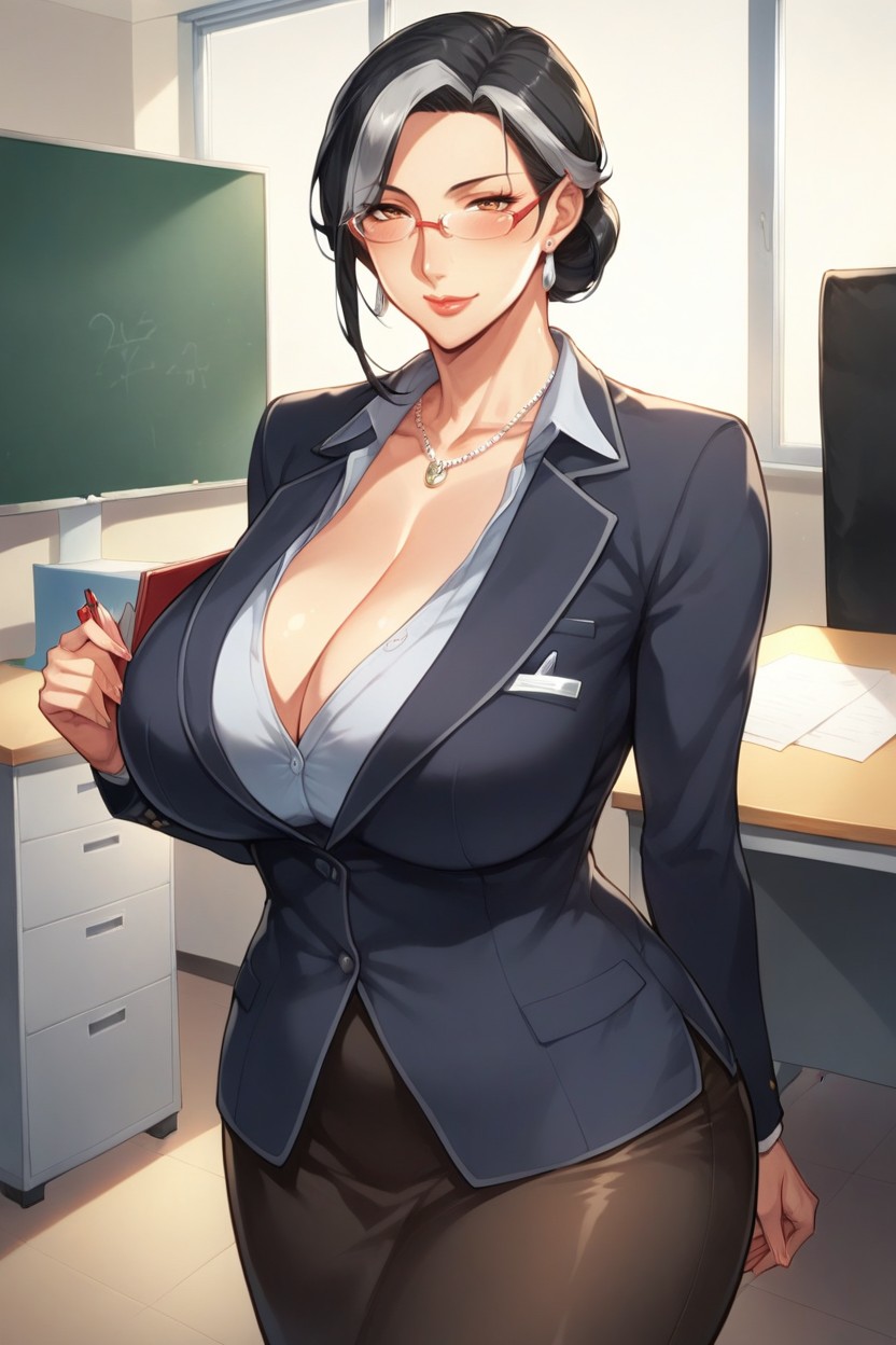 Cleavage, 50+, Horny Hentai AI Porn