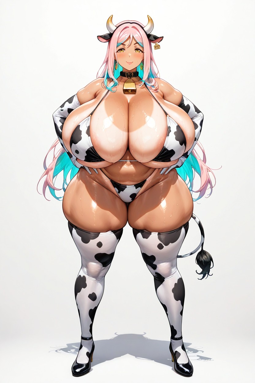 Gold Earrings, Extrêmement Lourd En Bas, Very Long Hair Porno IA Hentai