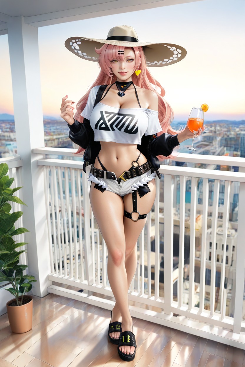 25+, Very Photorealistic, Balcony Hentai AI Porn