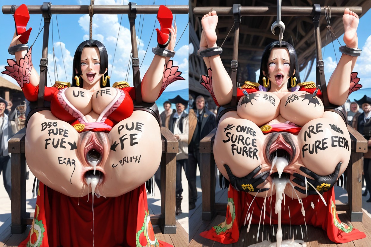 Boa Hancock, Gaping Excessive Spread Vag, Suck Cheeks Hentai AI Porn