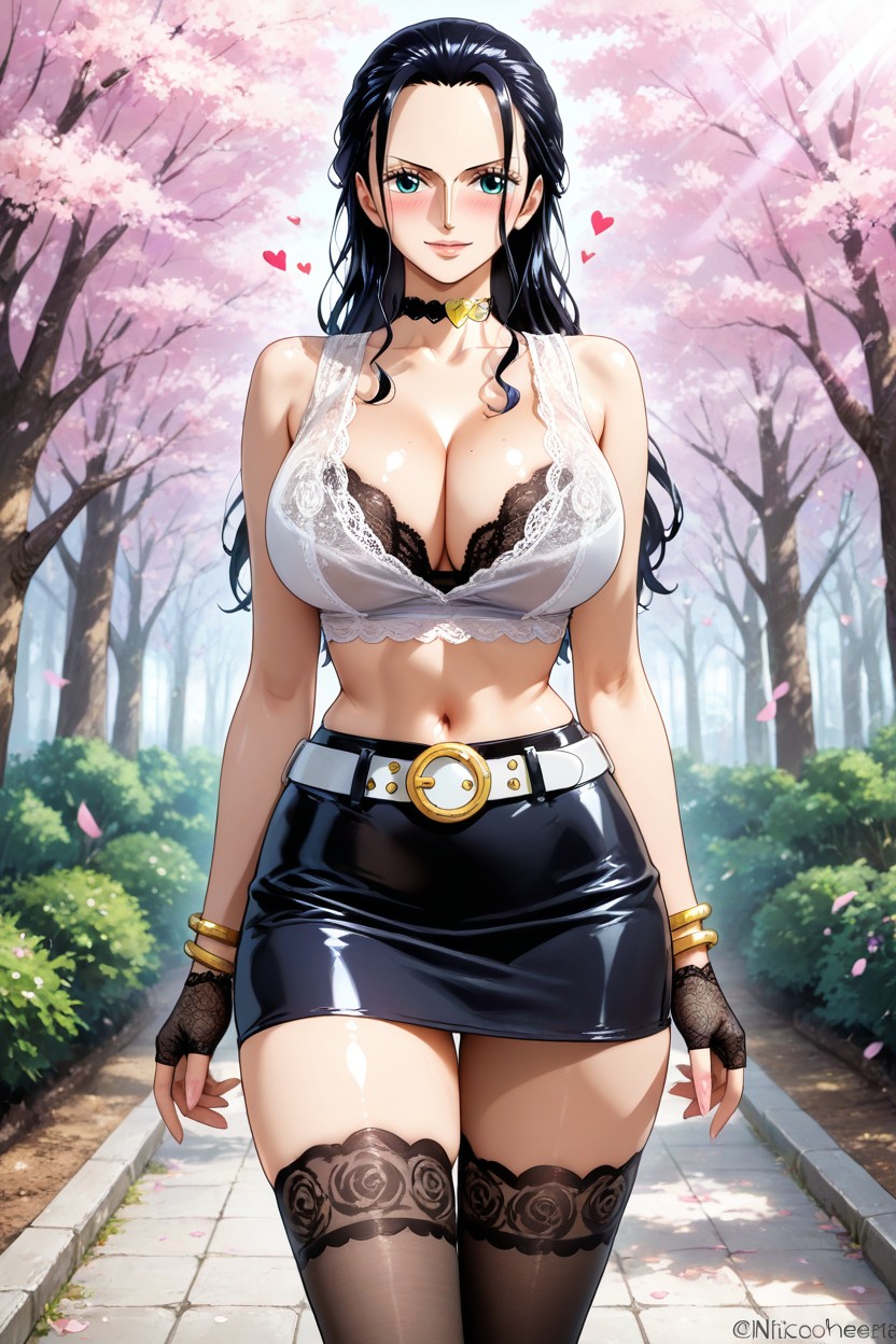 White Belt, Perfect Anatomy, Lace Top Hentai KI Porno