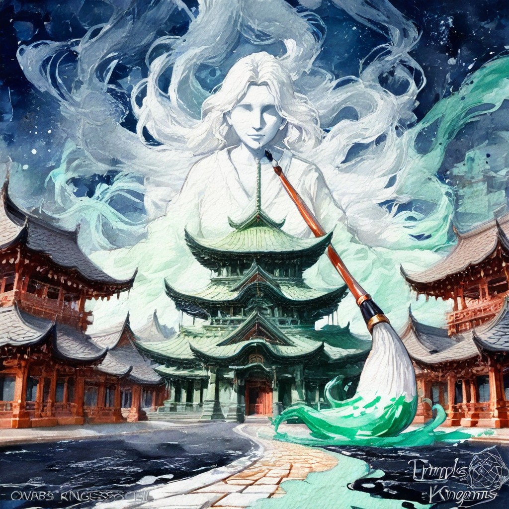 Atmospheric Negative Space, Layered Transparent Washes, 18+ Hentai AI Porn