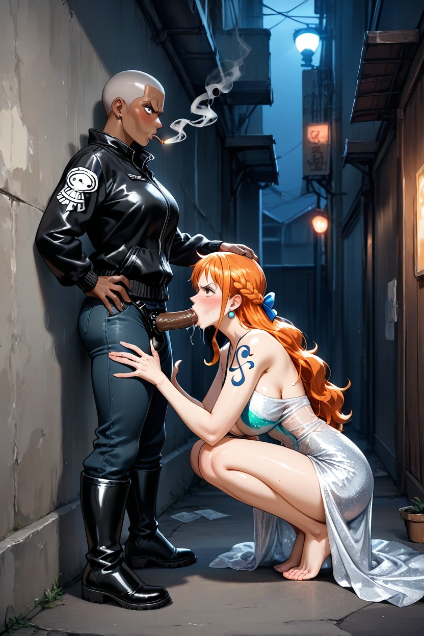 Beautiful Woman, Cat Pose, Dreads Hentai AI Porn