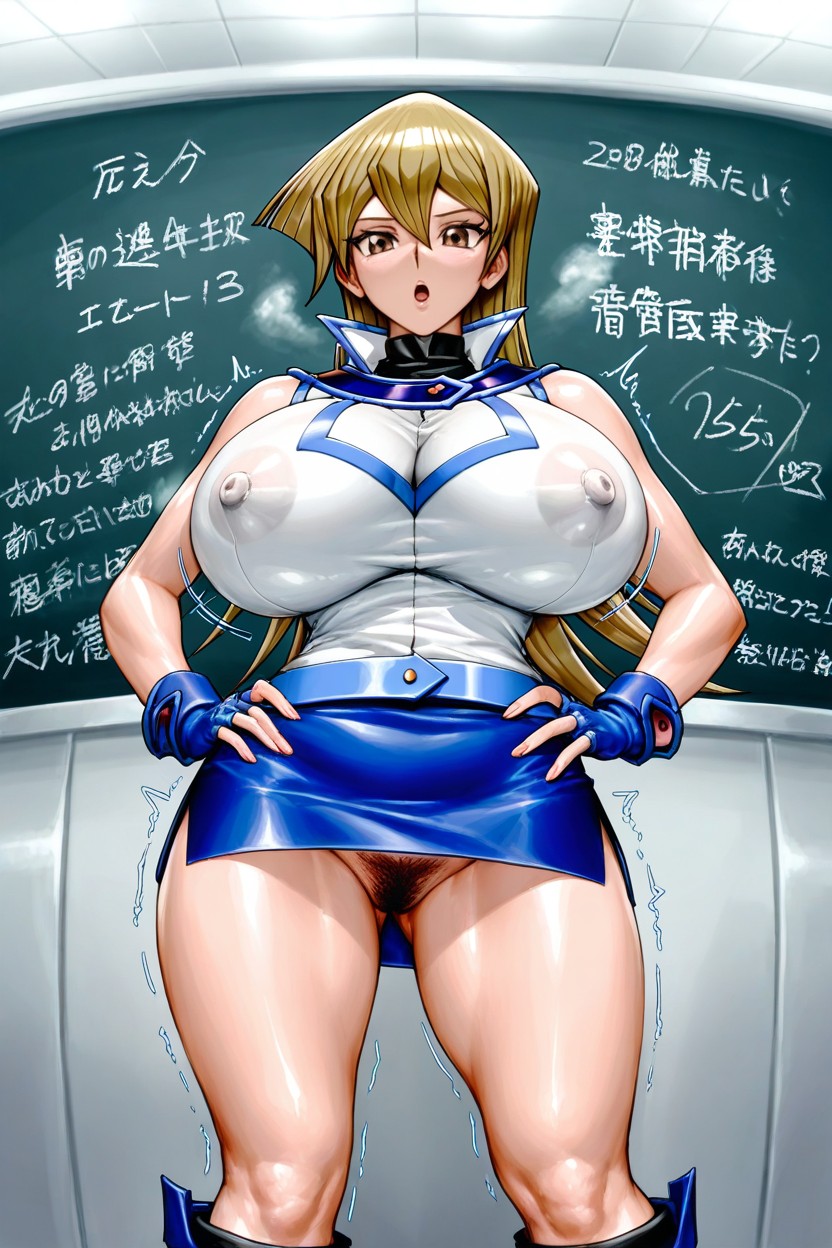 Massive Ass, Classroom, Open Mouth Hentai AI Porn