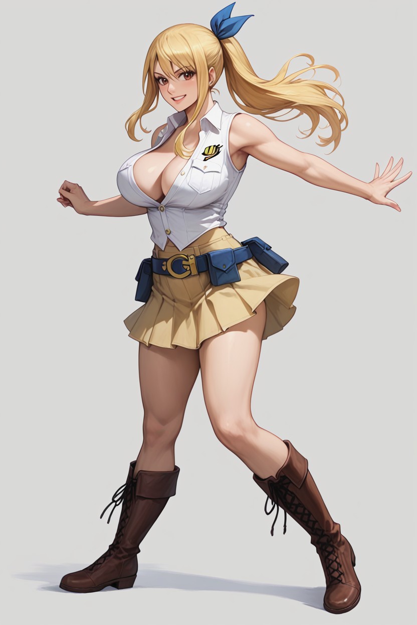 25+, Bouncing Breasts, Curvy Feminine Build Hentai AI Porn
