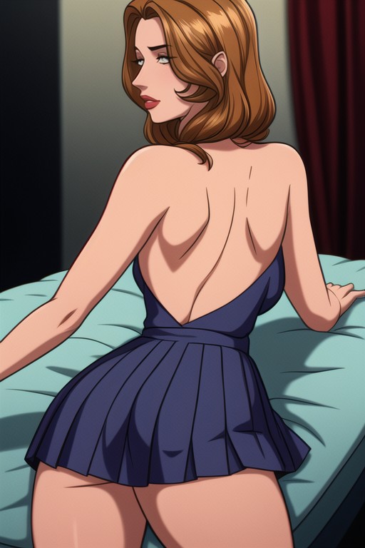 Soft Focus, Subtle Chromatic Aberration, Vintage Film Porno IA Hentai