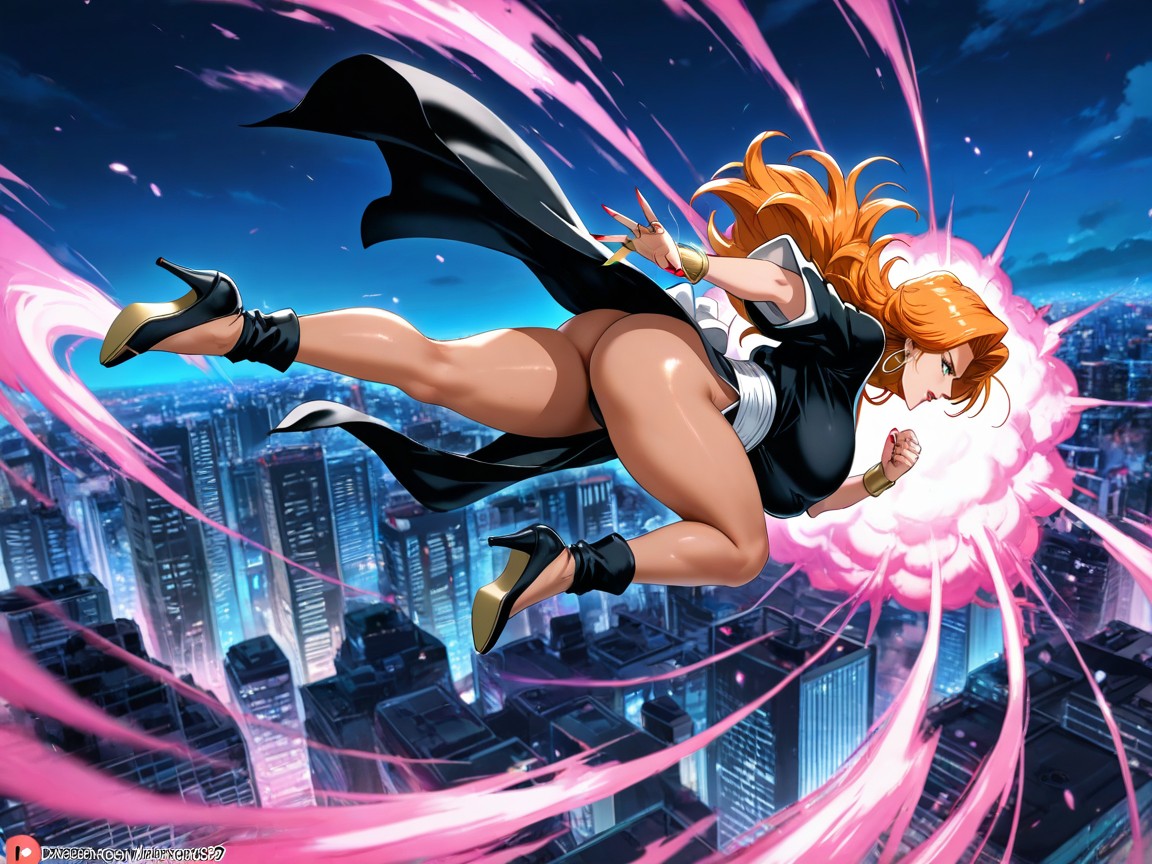 Detailed Hair, Perfect Tits, Fighting A Ninja Hentai AI Porn