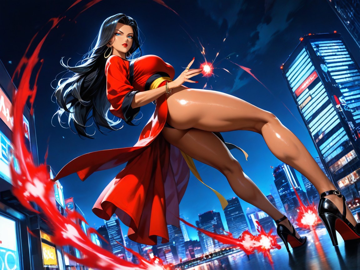 Speed Effects, Front View, Medium Ass Hentai AI Porn