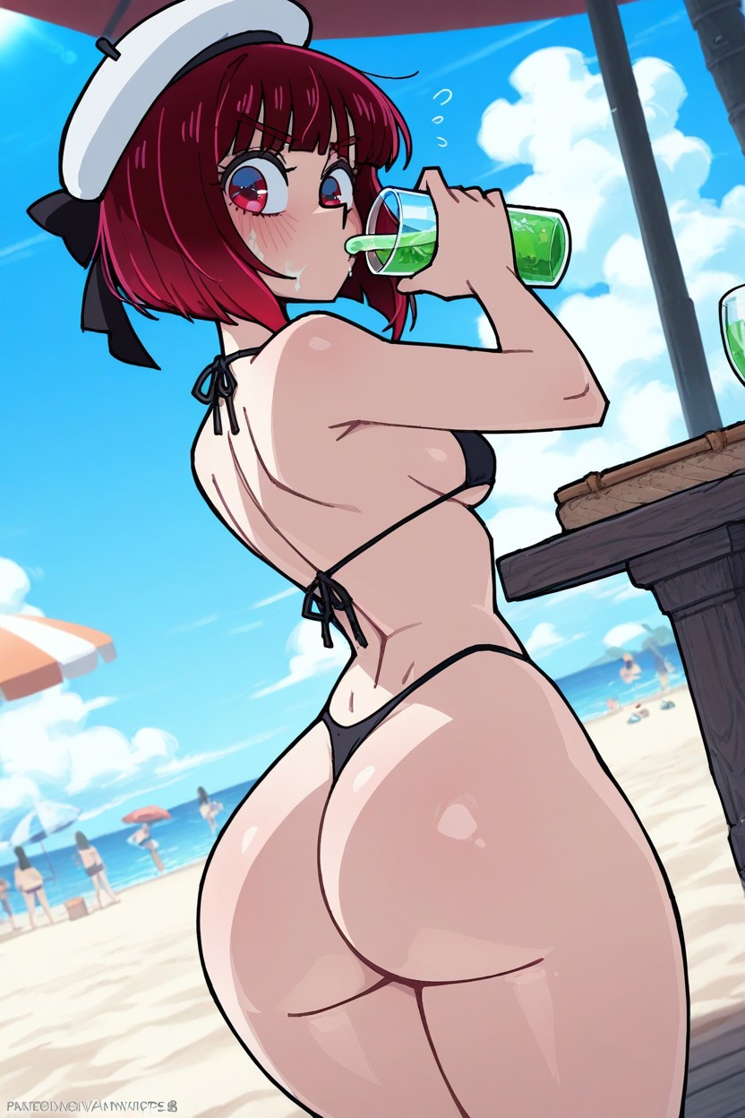Vanripper Style, String Bikini, 25+ Hentai IA