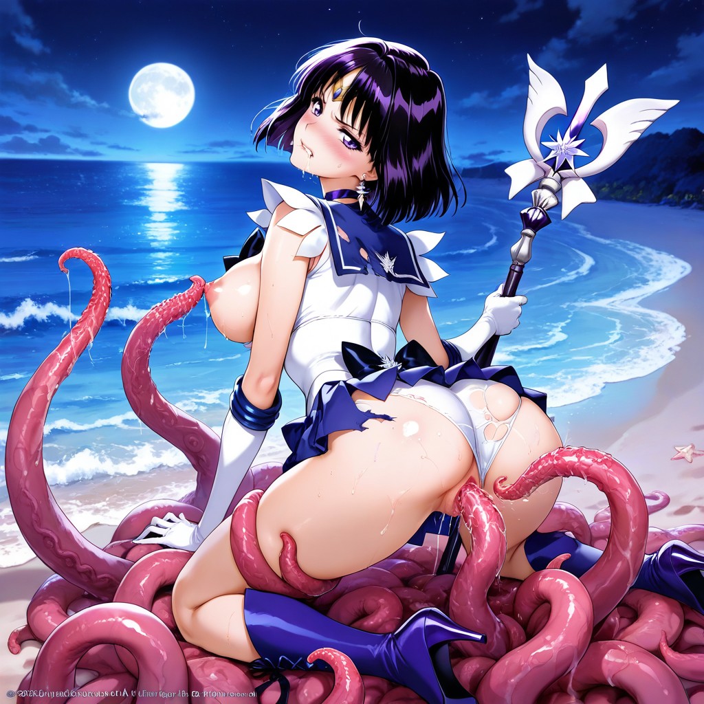 Rear View, Medium Ass, 25+ Hentai AI Porn