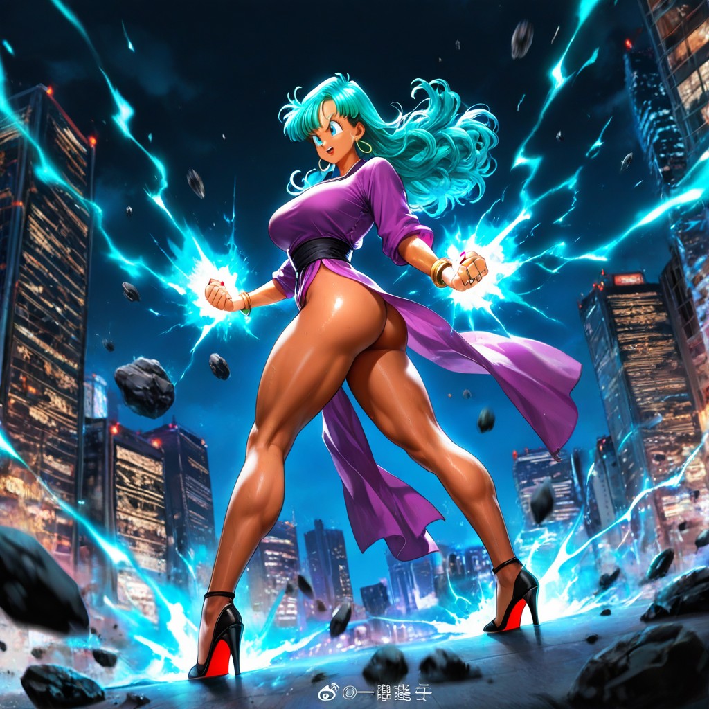 Red Nails, Large Breast, Full Body Hentai AI Porn