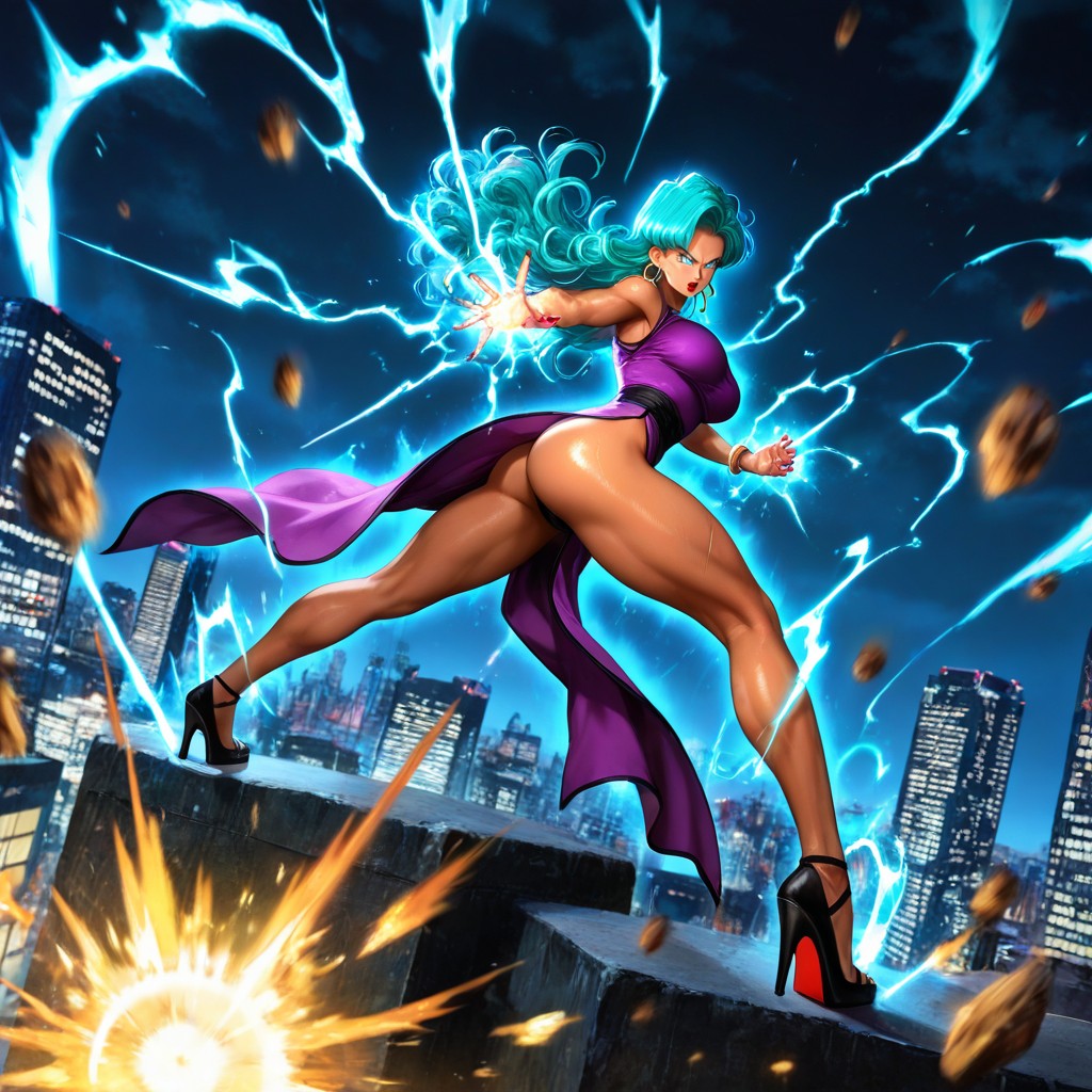 Ultra Detailed, Powerful Effects, Cuerpo Completo Hentai IA