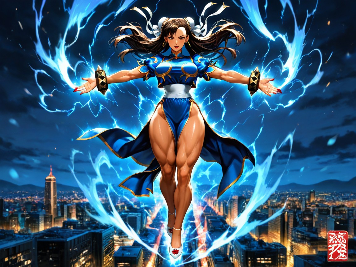 Extremely Beautiful Woman, Powering Up, Perfect Ass Hentai IA