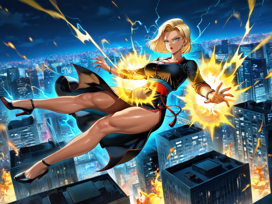 Speed Effects, Action Pose, Linhas De Bronzeamento Hentai IA pornografia