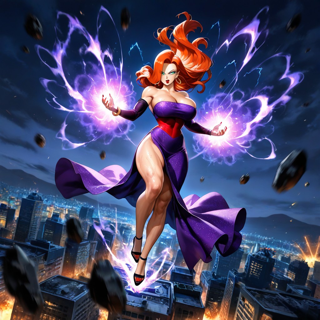 Detailed Face, Floating In The Air, Powerful Effects Porno IA Hentai
