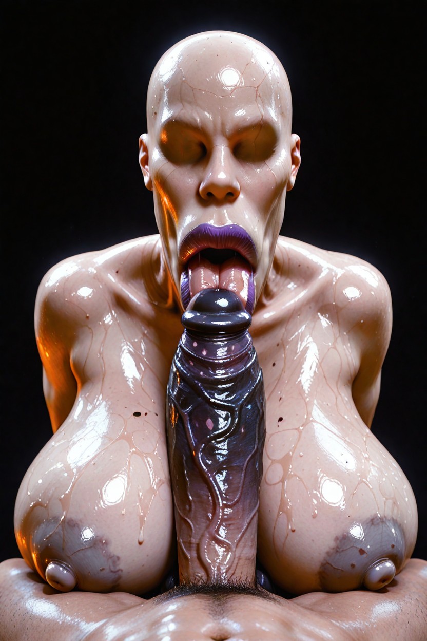 Hyper Lips, Faceless, Tongue Out Hentai AI Porn