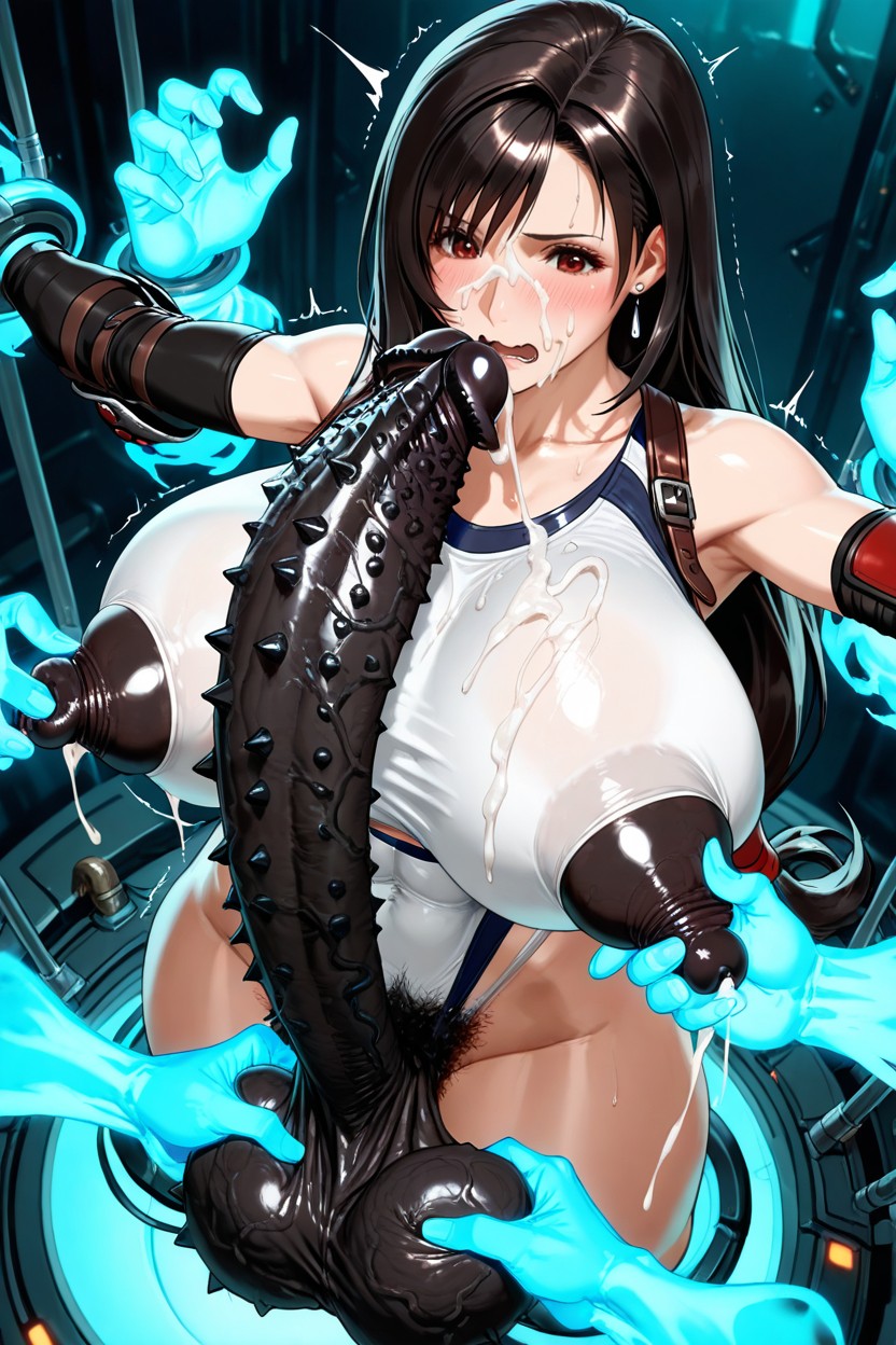 Delicate Physique, Wide Spreed Legs, Nipple Sucking By Hand Porno IA Hentai