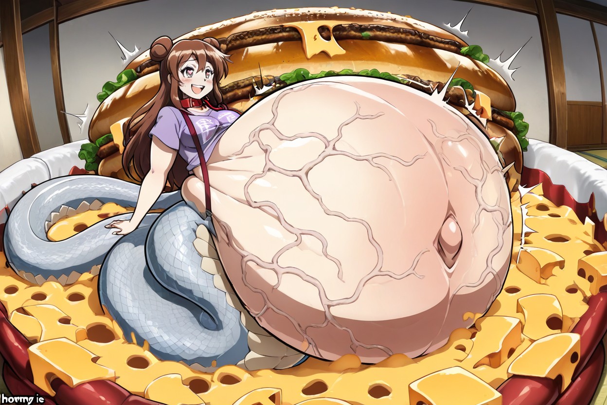 Bounding Line, Cartoon Style, Brown Hair Hentai AI Porn