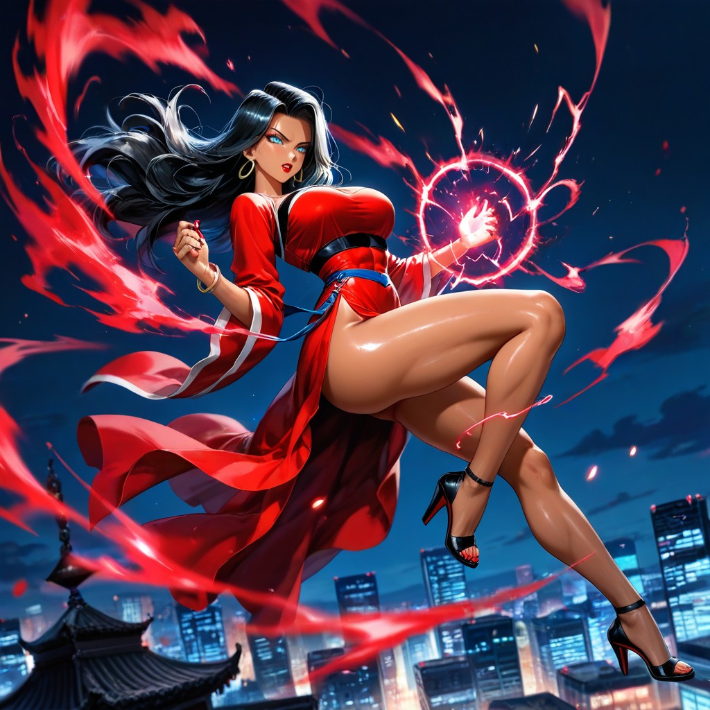 30+, Speed Effects, Mittlerer Po Hentai KI Porno