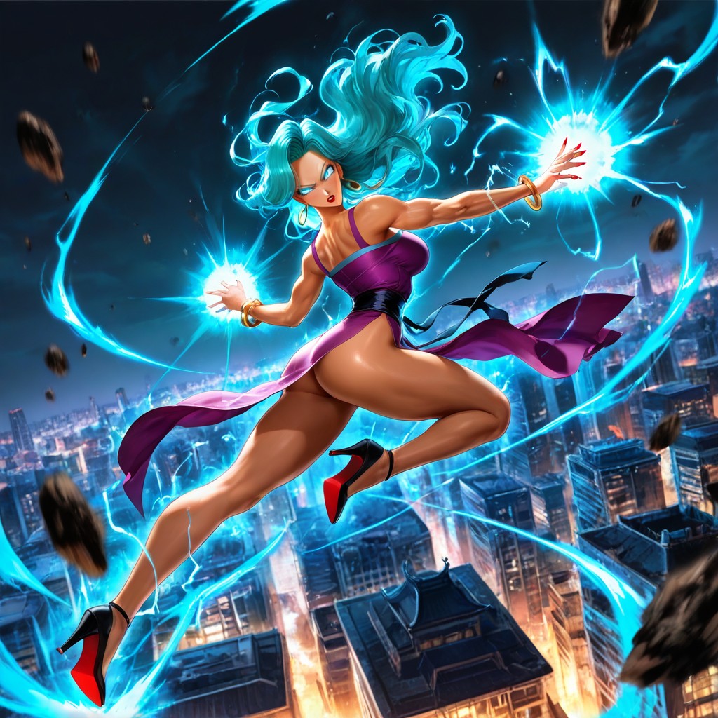 Powering Up, Perfect Image, Floating Rocks Hentai AI Porn