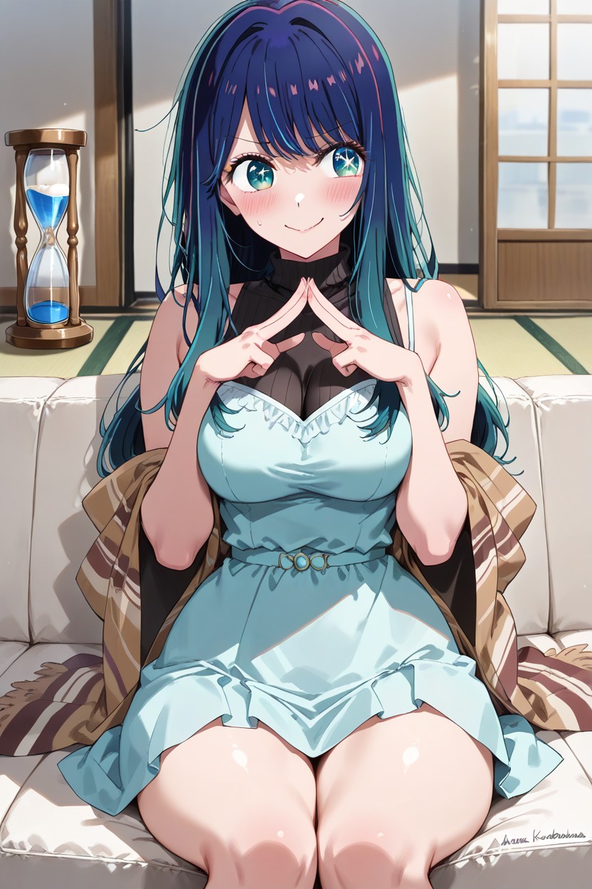Large Breast, 25+, Fidgeting Hands Hentai AI Porn