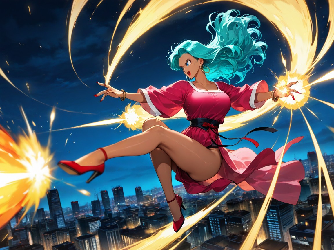 Floating In The Air, 30+, Grande Longueur Porno IA Hentai
