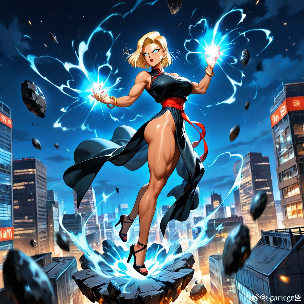 Noir, Bracelets, Powerful Effects Hentai AI Porn